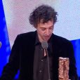 C'est Eric Elmosnino qui est reçoit le César du Meilleur acteur pour sa performance dans le rôle-titre de  Gainsbourg (Vie Héroïque) , lors de la 36e nuit des César, vendredi 25 février 2011.