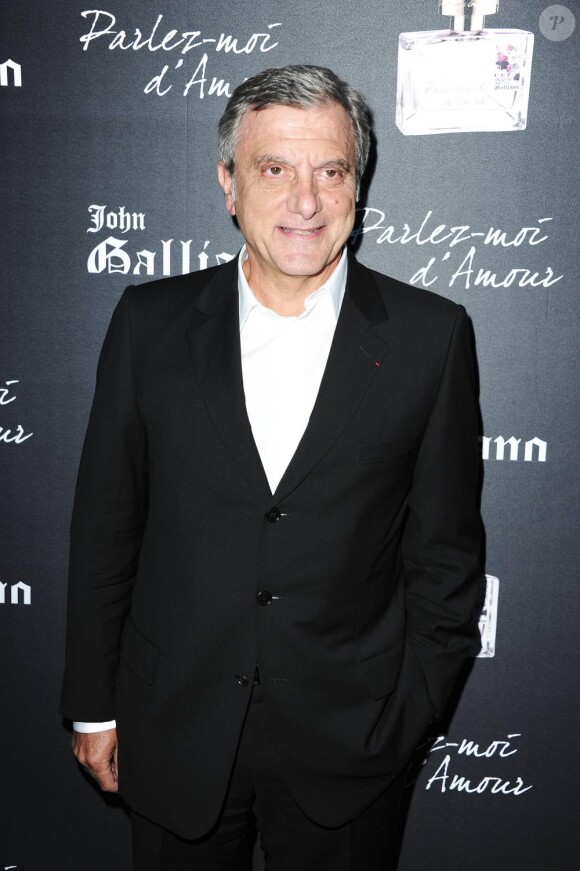 Sidney Toledano lors du lancement du parfum de John Galliano en septembre 2010