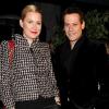 Alice Evans et son mari Ioan Guffrudd au diner organisé par Chanel avant les Oscars au restaurant Madeos à Los Angeles, le 26 février 2011.