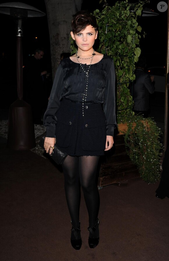 Ginnifer Goodwin au diner organisé par Chanel avant les Oscars au restaurant Madeos à Los Angeles, le 26 février 2011.
