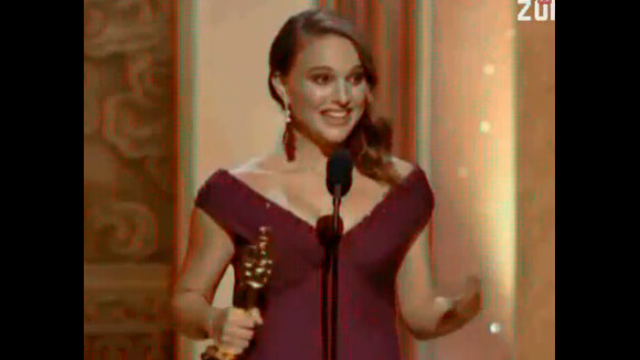 Oscars 2011 : Natalie Portman et son discours de reine enceinte et amoureuse !