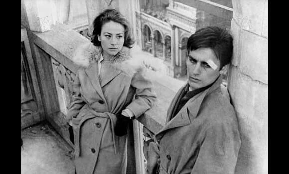 Annie Girardot dans le film Rocco et ses frères avec Alain Delon