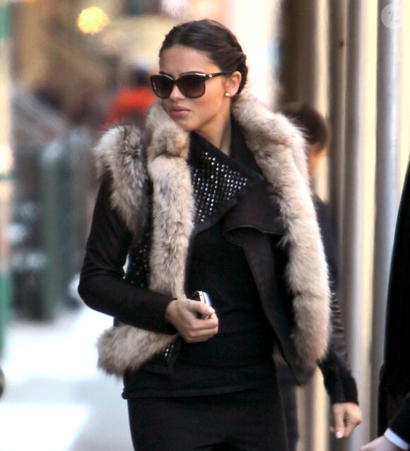 Adriana Lima à New York, le 1er mars 2011.