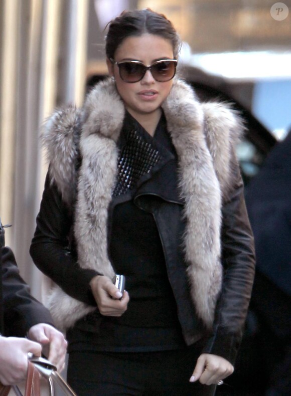 Adriana Lima à New York, le 1er mars 2011.