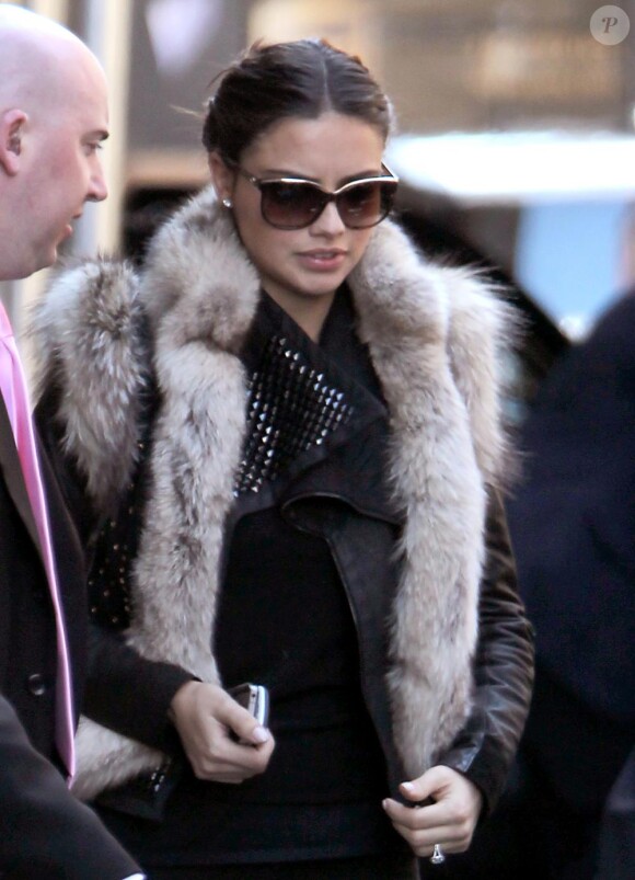 Adriana Lima à New York, le 1er mars 2011.