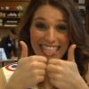 Laury Thilleman choisi son Mister Suisse, à Zurich, mars 2011