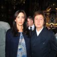 Paul McCarteny et Nancy au défilé Stella McCartney le lundi 7 mars 2011 à Paris
