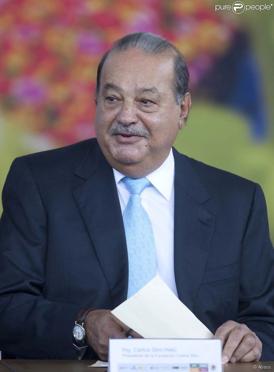 Carlos Slim, Mexico City, le 15 juin 2010 