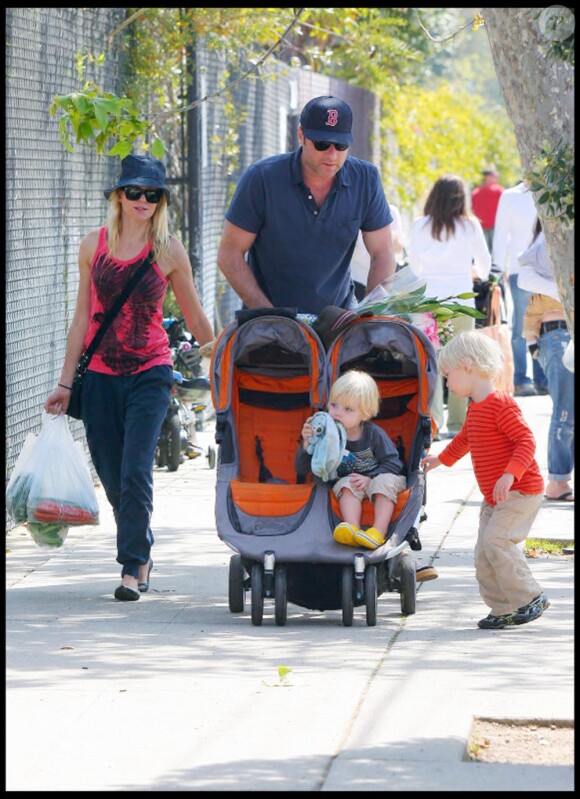 Naomi Watts en famille à LA