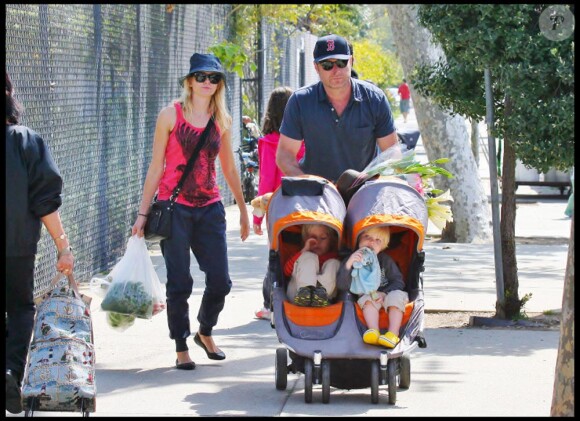 Naomi Watts en famille à LA