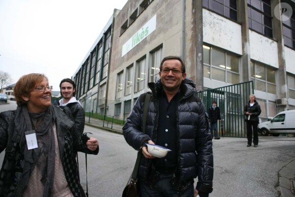 C'est à Quimper que Jean-Luc Delarue a entamé son tour de France de la prévention, le 24 février 2011