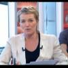 Elise Lucet lors de son come-back au JT de 13h00 de France 2, le 21 mars