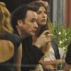John Cusack et le mannequin Chloe Bello sur le tournage de Dictablanda à Buenos Aires, le 5 mars 2011