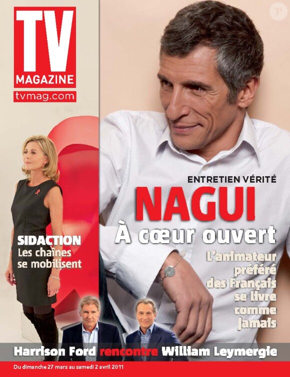 Nagui pour TV Magazine