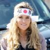 Brooke Mueller a une façon bien particulière d'apporter son soutien au Japon, mercredi 16 mars.