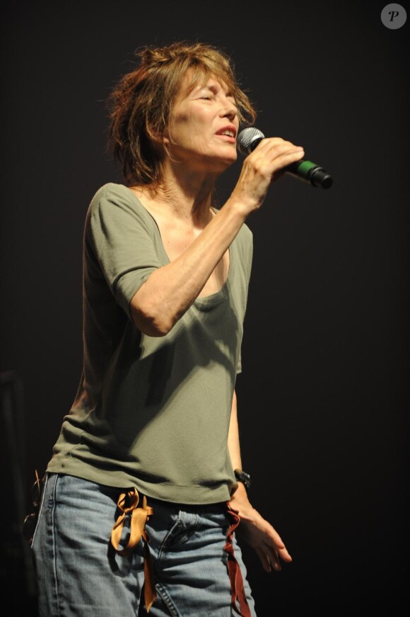 Jane Birkin en septembre 2010.