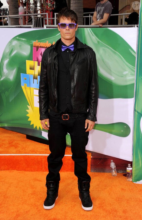 Josh Duhamel lors de la grande soirée des 24e Kid's Choice Awards, organisée par la chaîne de télévision Nickélodéon dans l'enceinte du Gallen Center de Los Angeles, le 2 avril 2011.