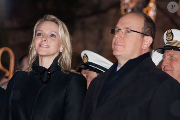 Le prince Albert de Monaco, pour son mariage avec Charlene Wittstock (photo : lors des processions à Sainte-Dévote le 26 janvier 2011), a choisi Jean-Michel Jarre pour assurer le clou du spectacle de la journée du vendredi 1er juillet.