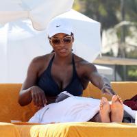 Serena Williams : Mais qu'est-ce que c'est que ce... gros pied ?!