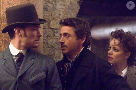 Rachel McAdams dans Sherlock Holmes avec Robert Downey Jr. et Jude Law