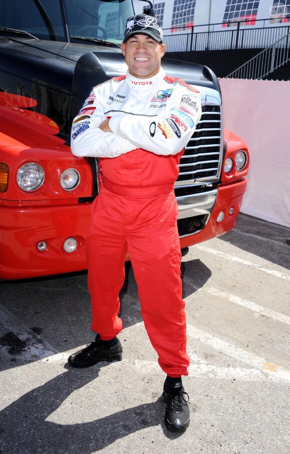 Tito Ortiz lors de la course Toyota des célébrités, à Long Beach le 5 avril 2011