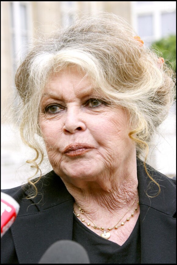 Brigitte Bardot en septembre 2007.