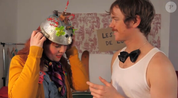 Luce dans La Machine avec Gaël Giraudeau