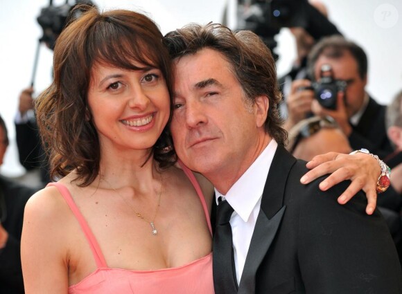 François Cluzet et son ancienne compagne Valérie Bonneton au 62e Festival de Cannes en mai 2009