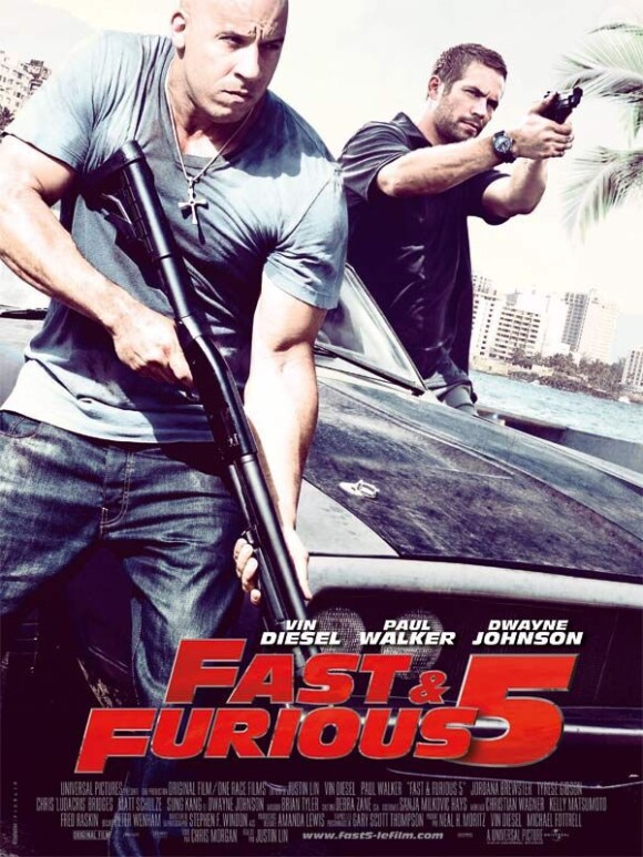 l'affiche de Fast & Furious 5