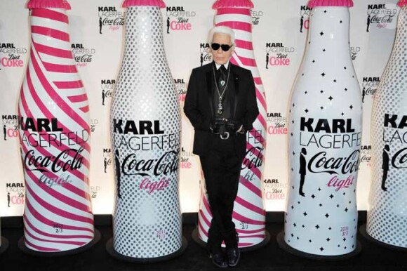 Coca-Cola Light par Karl Lagerfeld, avril 2011.