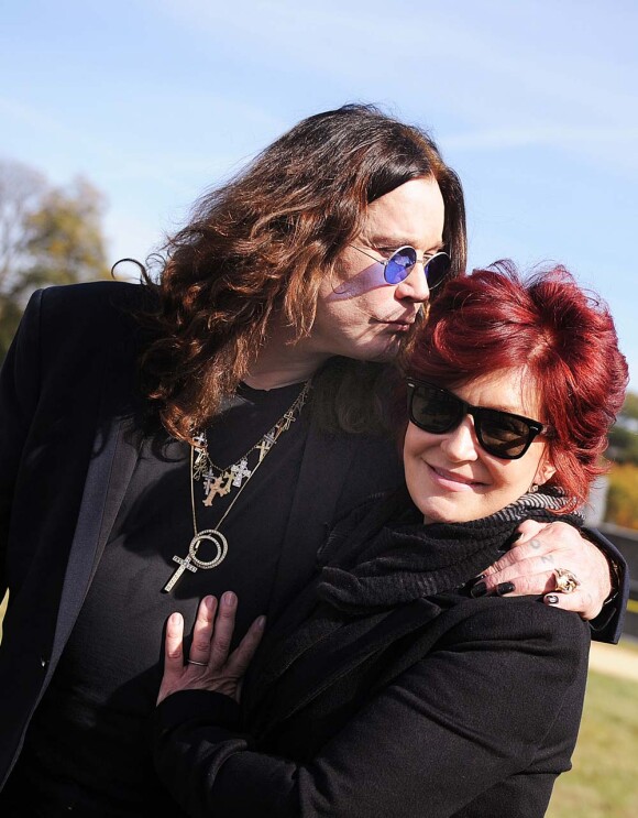 Ozzy Osbourne et Sharon Osbourne, Washington, le 30 octobre 2010.