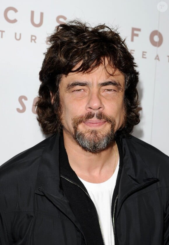 Benicio Del Toro à la première de Somewhere à Los Angeles en septembre 2010