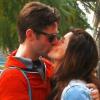 L'ancien mannequin Janice Dickinson et son nouveau toy-boy dans les rues d'Hollywood le 11 avril 2011.