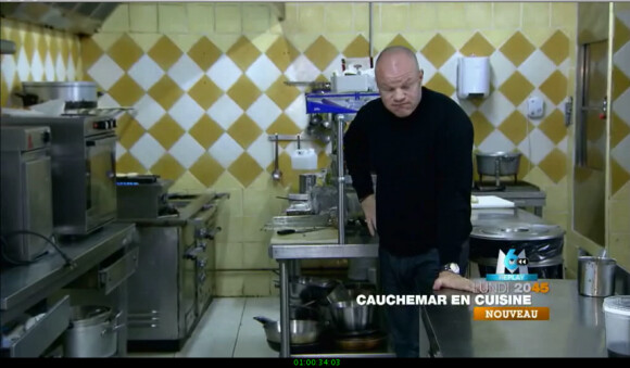 Philippe Etchebest, chef étoilé de la version française de Cauchemar en cuisine