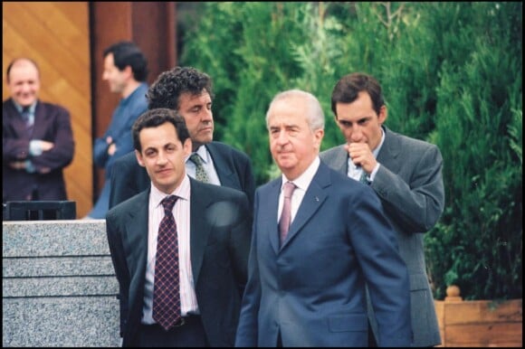 Nicolas Sarkozy en 1995 avec Edouard Balladur