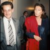 Nicolas Sarkozy en 1995 avec Cécilia sa deuxième épouse
