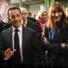 Nicolas Sarkozy et Carla Bruni en janvier 2011