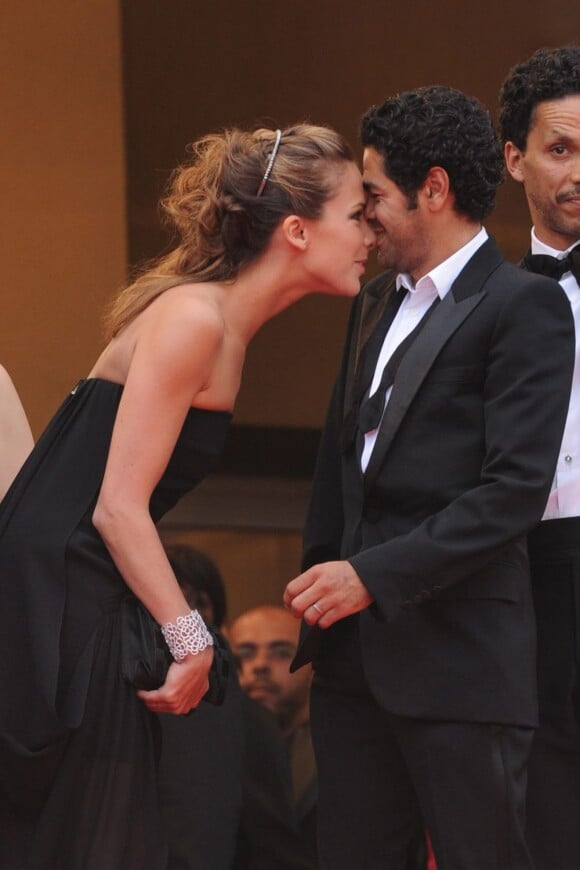 Melissa Theuriau et Jamel Debbouze à Cannes en 2010.
