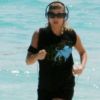 Fergie adore faire son jogging sur la plage 
