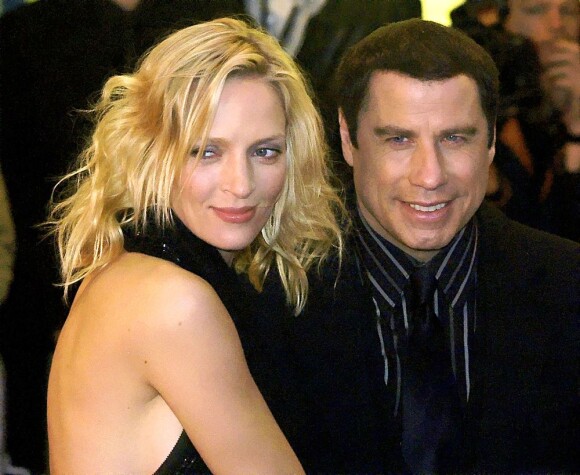 John Travolta et Uma Thurman en 2005