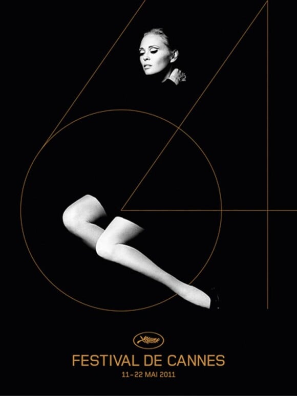 L'affiche du 64e Festival de Cannes.