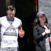 Megan Fox et son mari Brian Austin Green se sont octroyés une petite pause gourmande dans les rues de Los Angeles