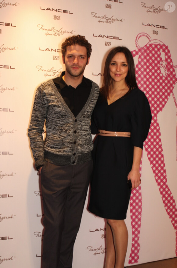 Le comédien Konstantin Krukov et son épouse