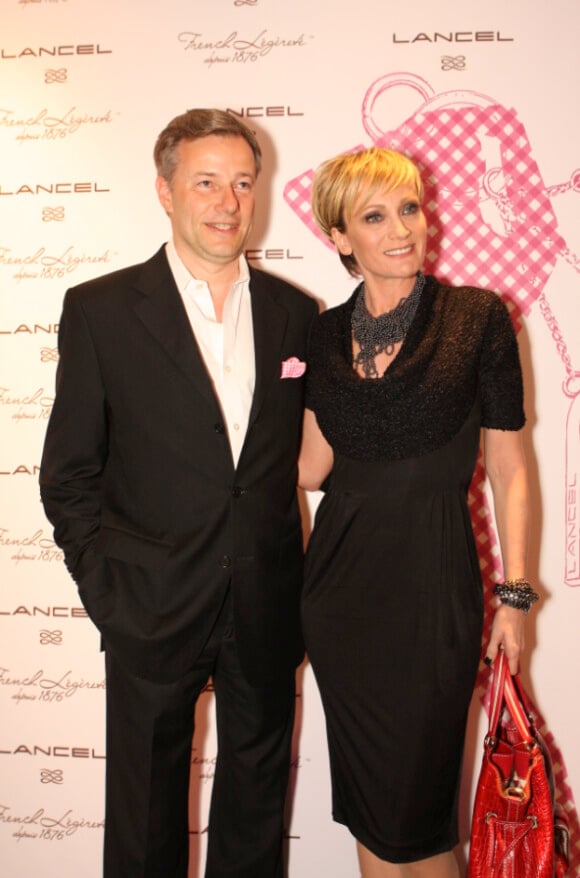 Patricia Kaas et Marc Lelandais lors de la soirée Lancel de Moscou en avril 2011