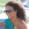 Christina Milian fait découvrir la plage à sa petite Violet, 14 mois, dimanche 1er mai, à Malibu.