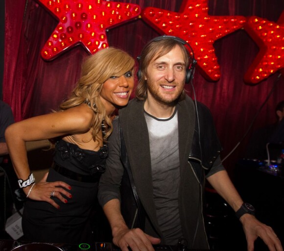 David Guetta et sa femme Cathy Guetta à Las Vegas le 26 mars 2011