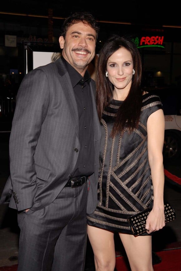 Mary-Louise Parker et Jeffrey Dean Morgan, à Los Angeles, le 9 décembre 2008.