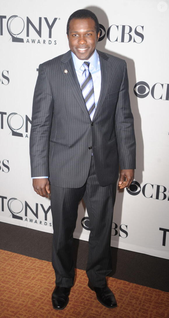 Joshua Henry lors de la réception pour les nominés aux Tony Awards le 4 mai 2011 à New York