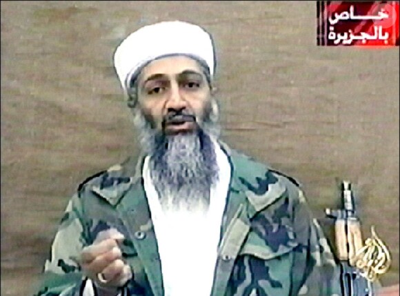 Oussama Ben Laden, en 2001, certainement en Afghanistan