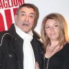 Jean-Marie Bigard et sa compagne Lola Marois, lors de l'avant-première du film La Proie, en avril 2011 à Paris.